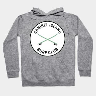 Vintage Sanibel Island Florida Surf Club Hoodie